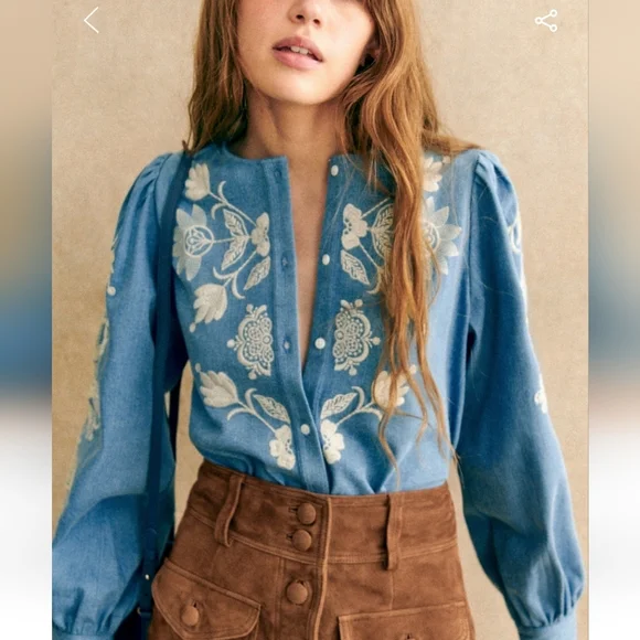 Sezane Shirt - Picture 4 of 11